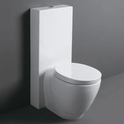 Bohémien BO09 - Gulvstillet toilet, - Gulvstillet toilet, Hvid