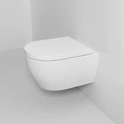 Pulcher® Lounge L18 - 48,5 cm Easy-Clean belægning, Hvid