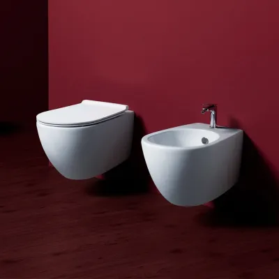 Vignoni VI18 Væghængt Toilet - Hvid
