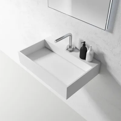 Kubo Inside 60 - 60x40 Håndvask , Mathvid SolidTec®