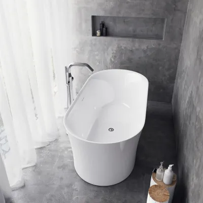 Curio Spa 170 - Wellness Spa Tub 170x80 cm, Blank Hvid