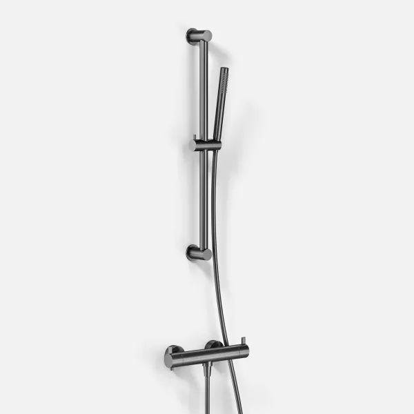 ArkiLife AVAO AABT204 S02 - Termostat inkl. Brusesæt, Stick, PVD Børstet Gun Metal