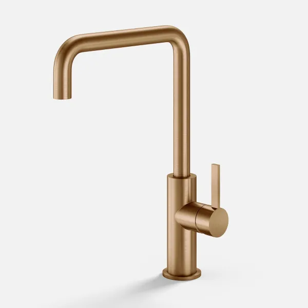 ArkiLife AVAO AAKV101 - Køkken bl.batt. m/22 cm. U-tud, PVD Børstet Kobber