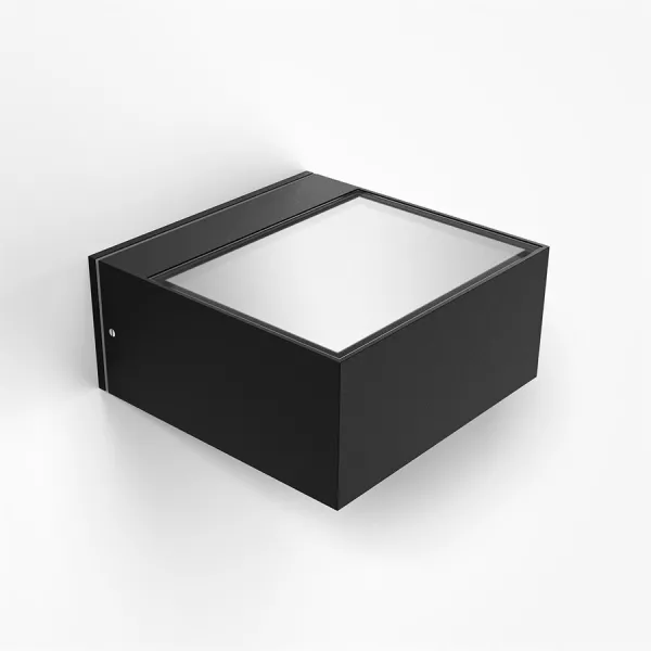 BLOX 1 - 24 W LED Vegglampe Matt Black