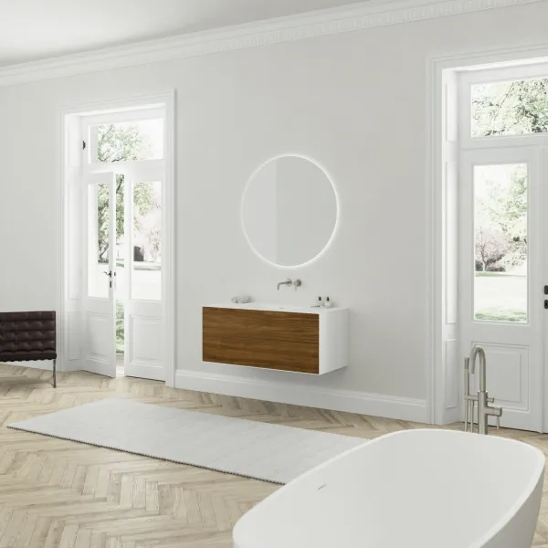 Copenhagen Chic 120 - Badmøbel MKII, Walnut