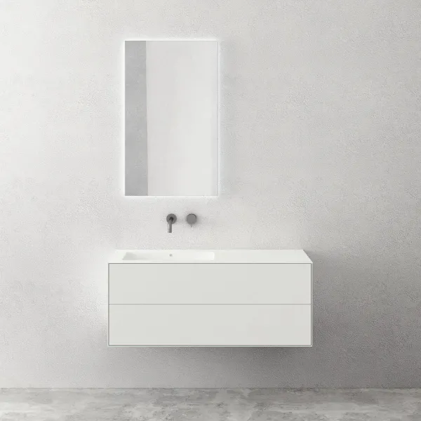 Copenhagen Chic II 120L - Badmøbel, Corian®, Mathvid