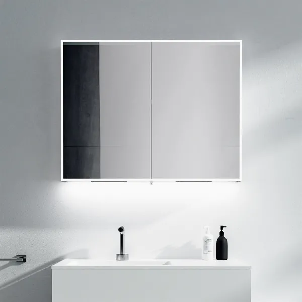 Copenhagen Chic CC90 - 90x70h cm Speilskap med LED