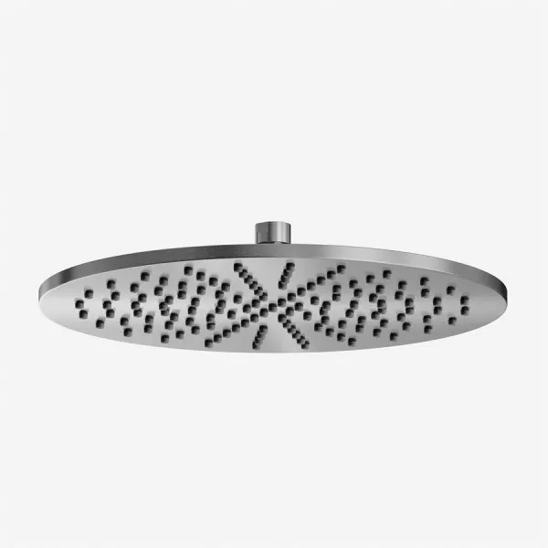 Rain DeLuxe RHB30 - MKII Brusehoved, Børstet Rustfrit Stål