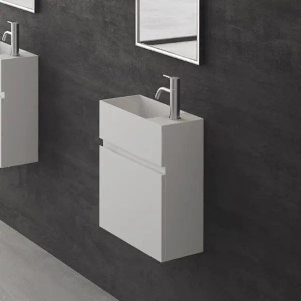 Compact 02L - Vaskemøbel 40x20, Mathvid SolidTec®