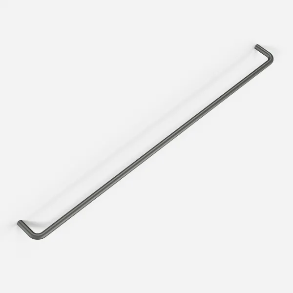 Semplice PS19-80 - Håndklædestang, PVD Matt Gun Metal