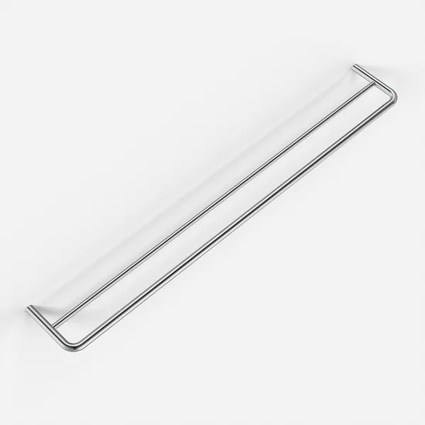 Semplice PS20-80 - Dobbelt Håndklædestang, Krom