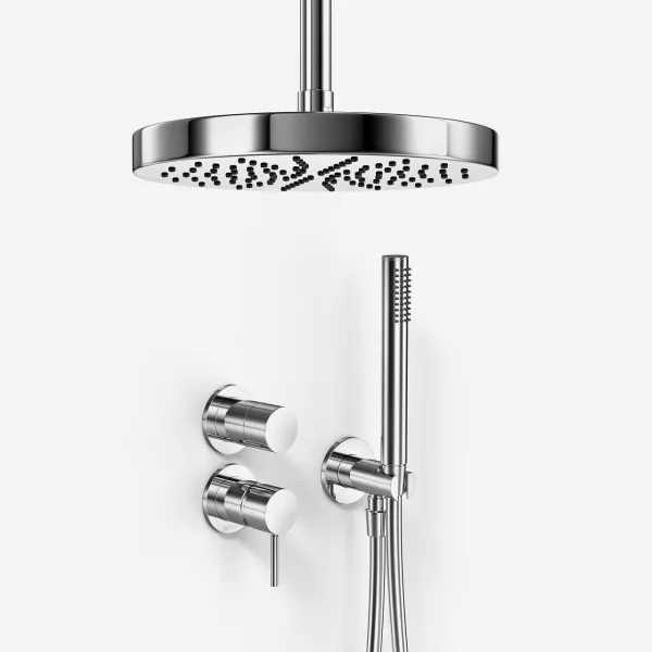 Semplice SBR901 S03 - Brusesæt Ø24 cm, Loft, Krom