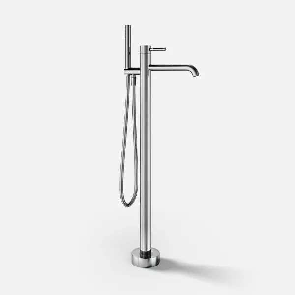 Semplice SQ2 - Fritstående kararmatur, Krom
