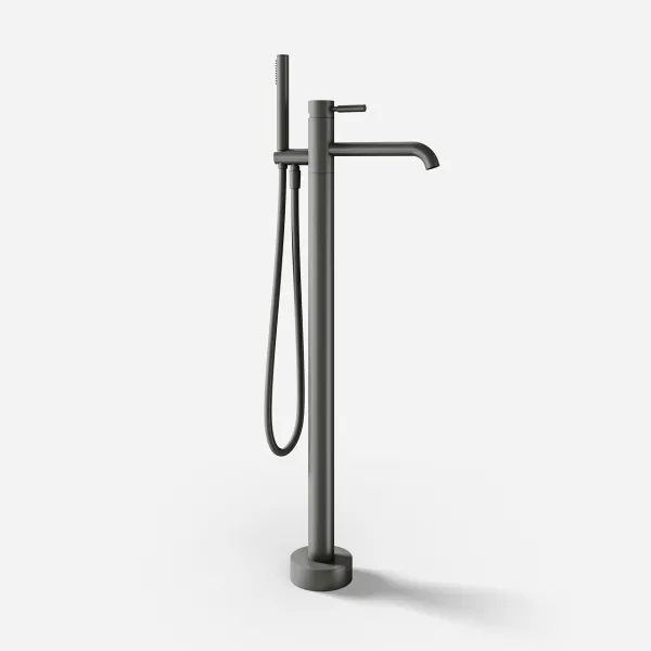 Semplice SQ2 - Fritstående kararmatur, PVD Matt Gun Metal