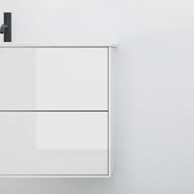 ArkiLife® Cobus ACC1036 CPH Square - Kompakt Badmøbel 101x36 cm  m/Porcelænsvask