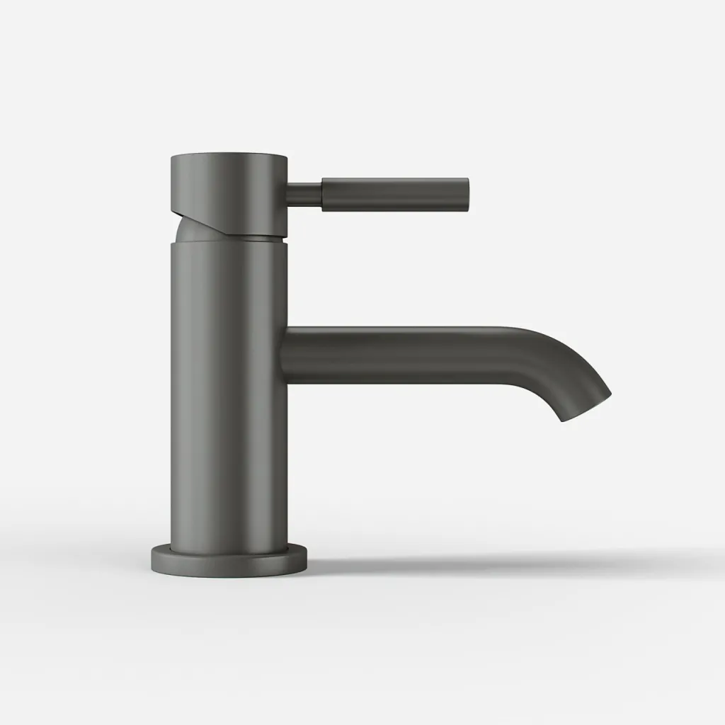 Semplice SHV101 - 1-grebs Håndvaskarmatur, PVD Matt Gun Metal