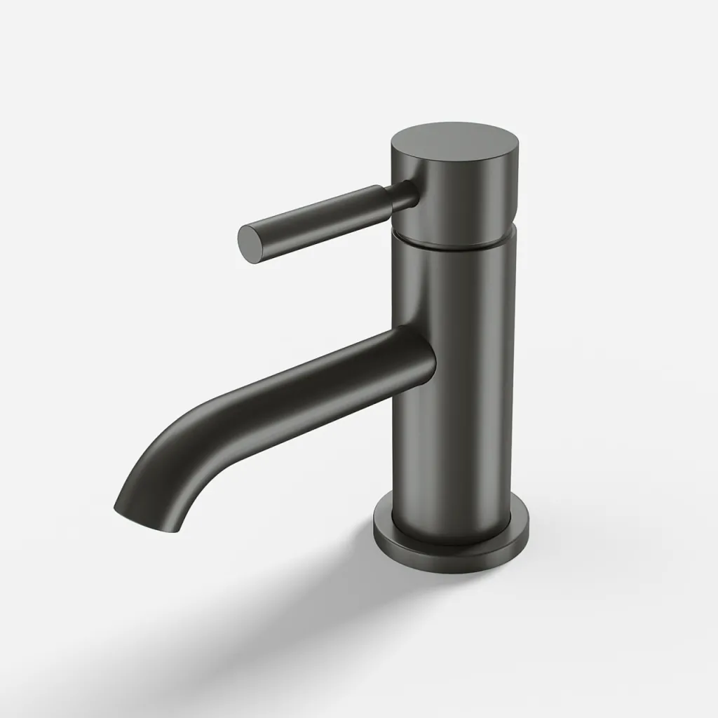 Semplice SHV101 - 1-grebs Håndvaskarmatur, PVD Matt Gun Metal