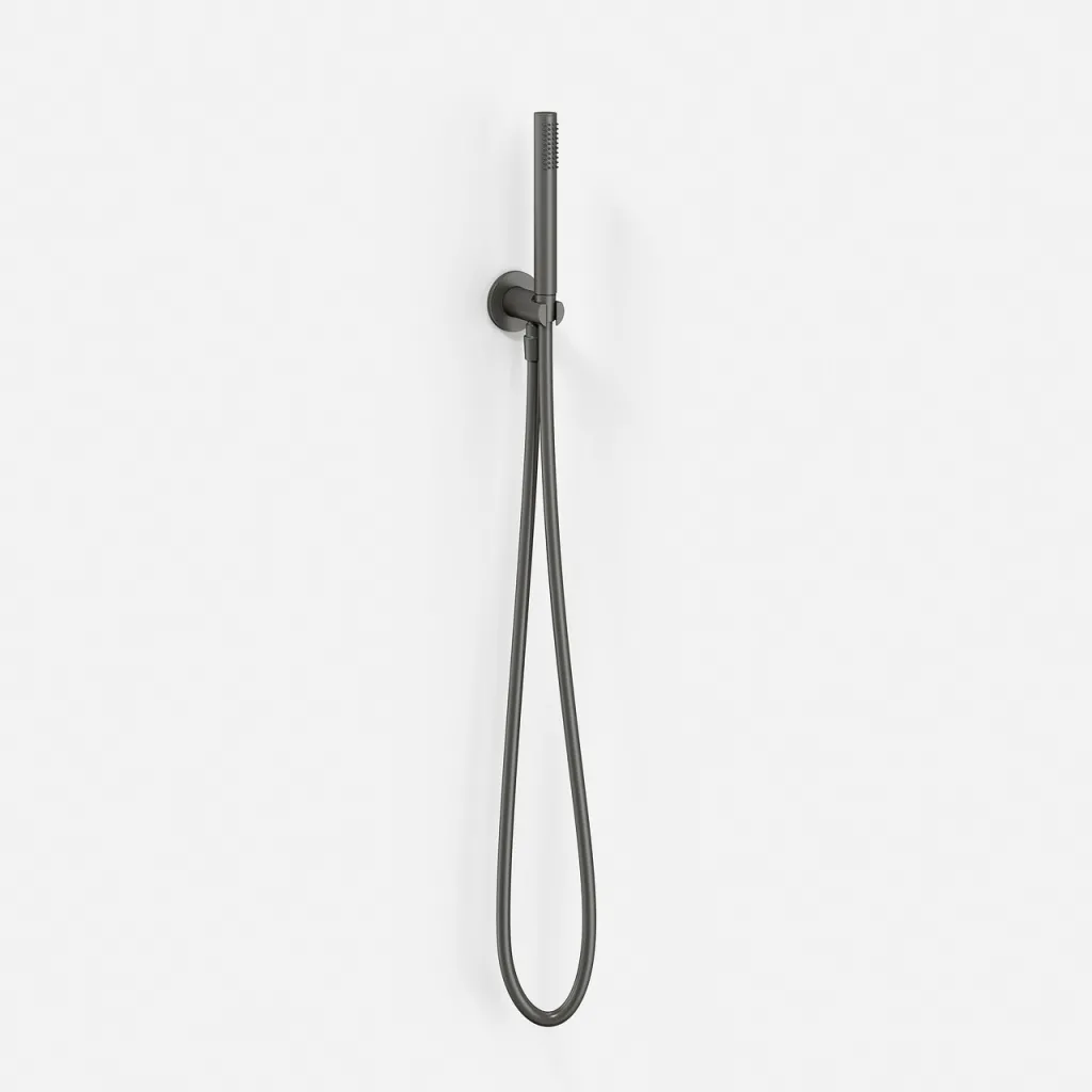 Semplice/Fly Classic SSH220 - Håndbrusersæt, PVD Matt Gun Metal