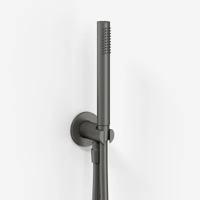 Semplice/Fly Classic SSH220 - Håndbrusersæt, PVD Matt Gun Metal