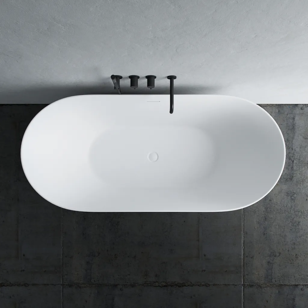 Coco 170 - 170x75 cm Badekar, Slim-Design, Mathvid