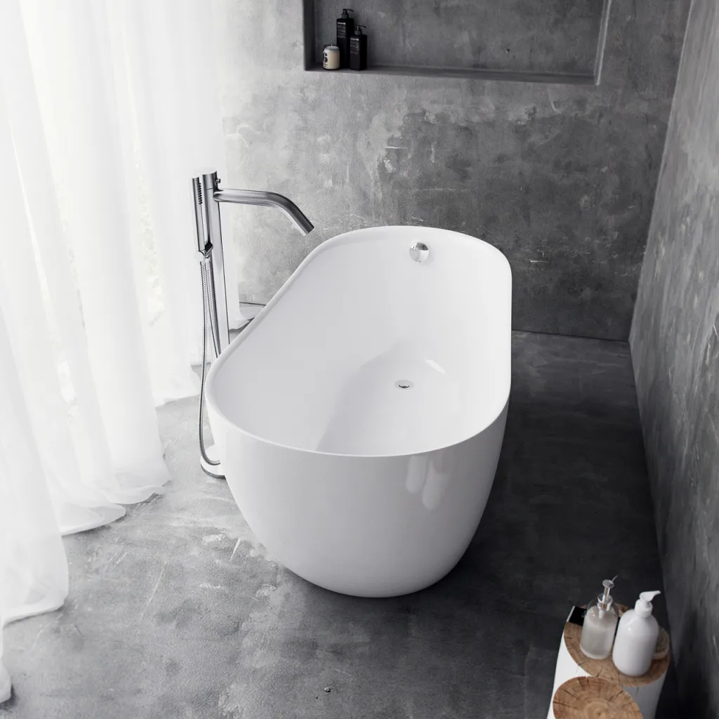 Riviera 160 - 160x75, Glossy White