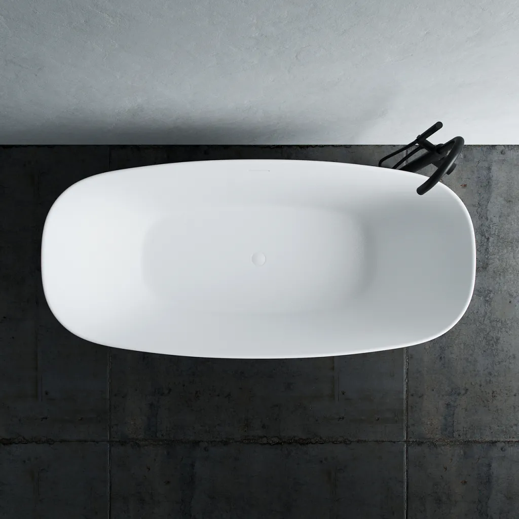 Chic 170 - 170x78 cm Badekar, Slim-Design, Mathvid