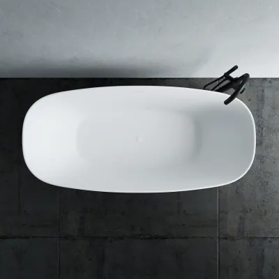 Chic 170 - 170x78 cm Badekar, Slim-Design, Mathvid