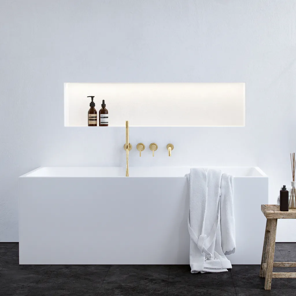 Semplice SBR801 S11 - Kar/brus, Poleret Messing Natur 