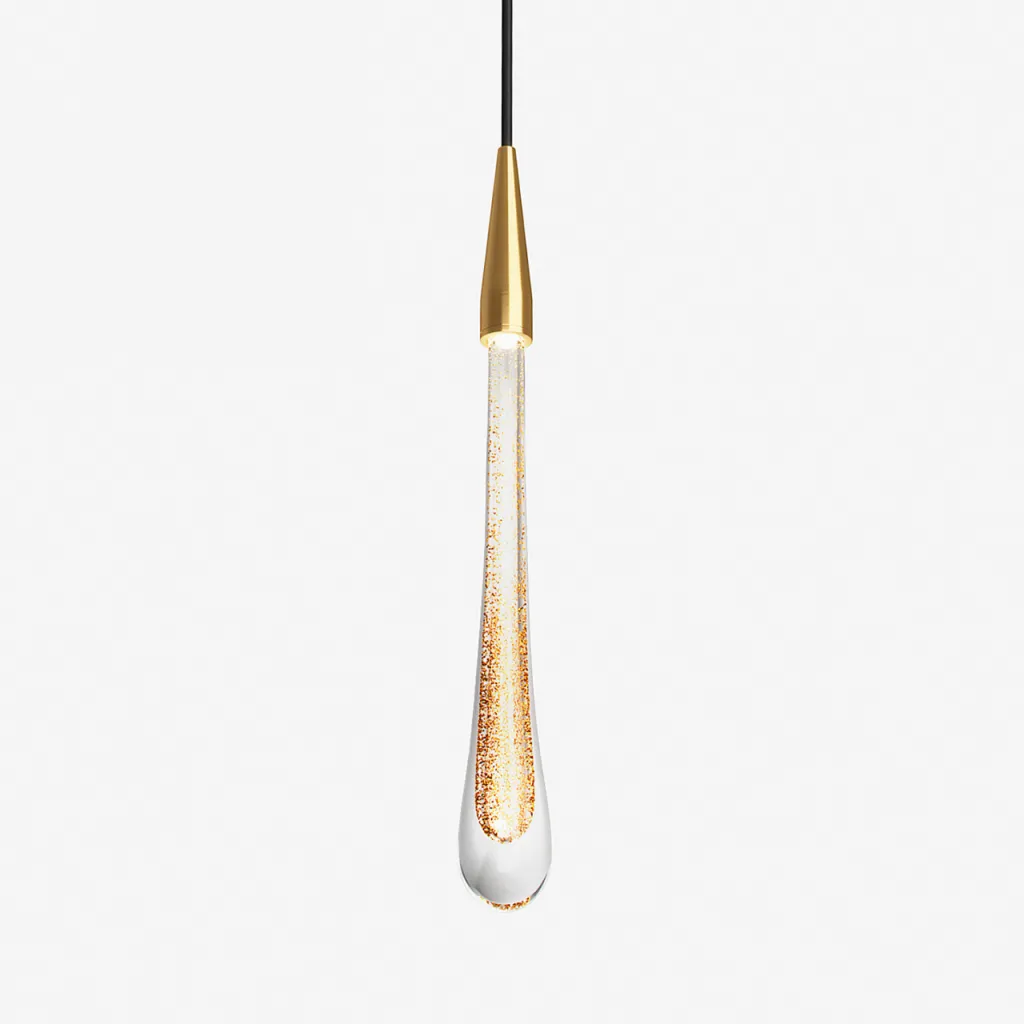 Drop D01 - Børstet Messing