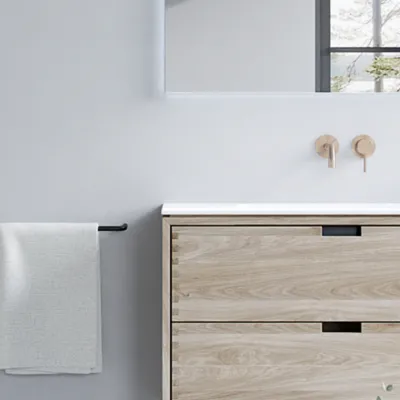 CPH Tapwork Soft 180L - Snedkermøbel i Natur Eg inkl. Mathvid SolidTec vask