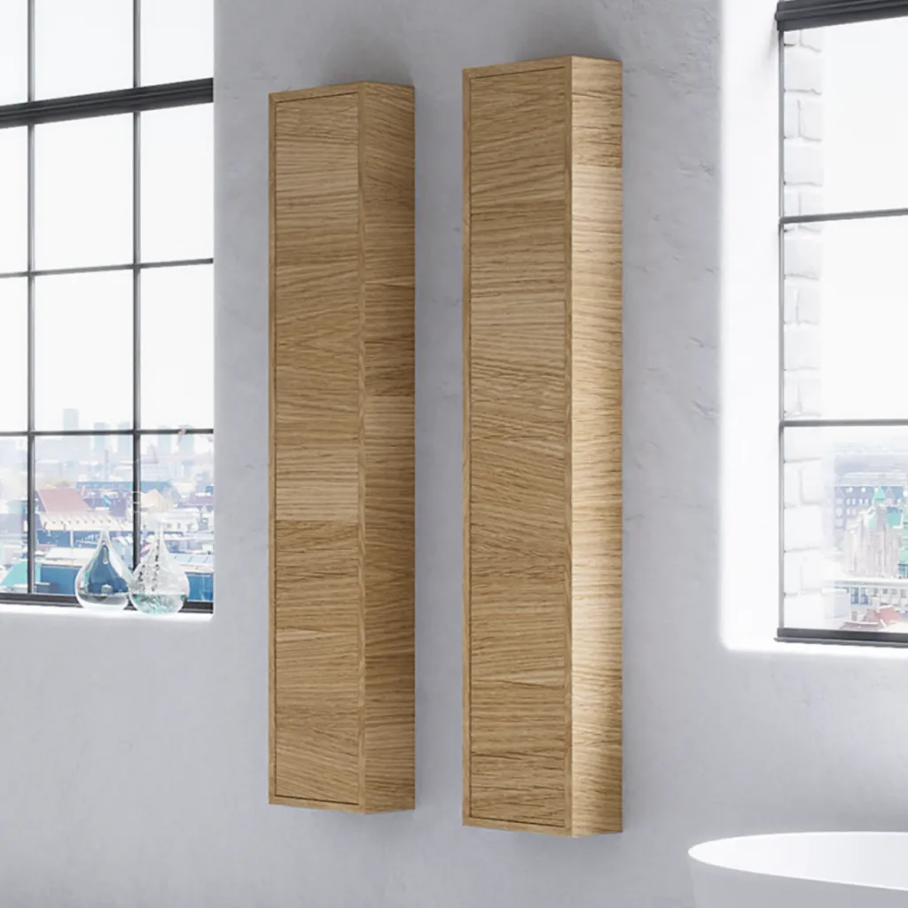 CPH Tapwork BS1 - 30x16x160h cm Snedker-højskab i Natur Eg BS1