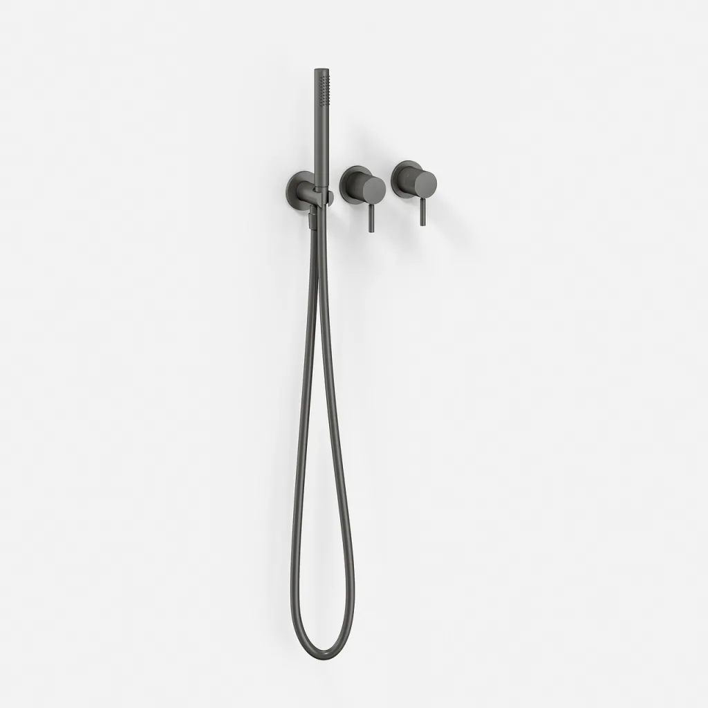 Semplice SBR801 - Brusesæt, PVD Matt Gun Metal