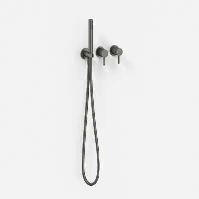 Semplice SBR801 - Brusesæt, PVD Matt Gun Metal