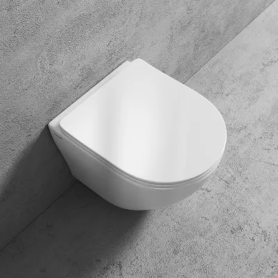 Nomi PN2-18 - Toilet 49 cm, Hvid, Rimless + EasyClean Coat