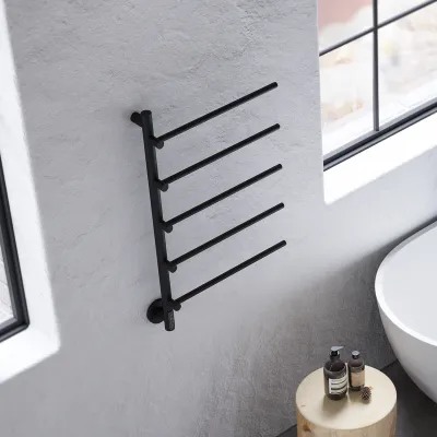 Pulcher® Semplice PS05 Elektrisk Håndklædetørrer - 48 x 80 cm, Matsort