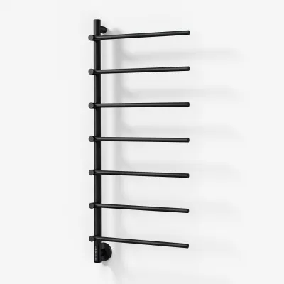 Pulcher® Semplice PS07 Elektrisk Håndklædetørrer - 48 x 110 cm, Matsort