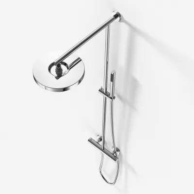 Semplice SRL10 -  Termostatsæt, XL Rain DeLuxe Ø24 m/EasyClean, Krom
