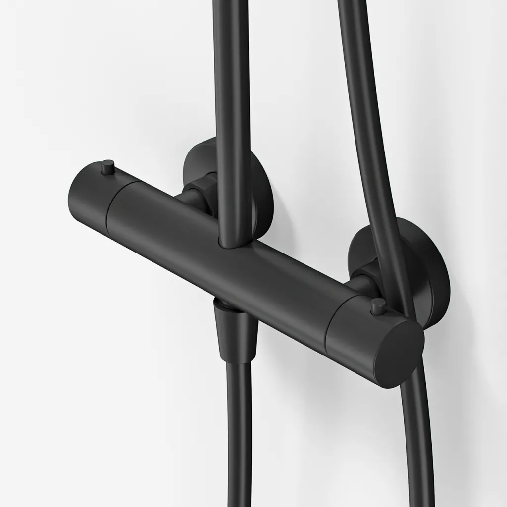 Semplice SRL10 - Termostatsæt, XL Rain DeLuxe Ø24 m/EasyClean, Matsort