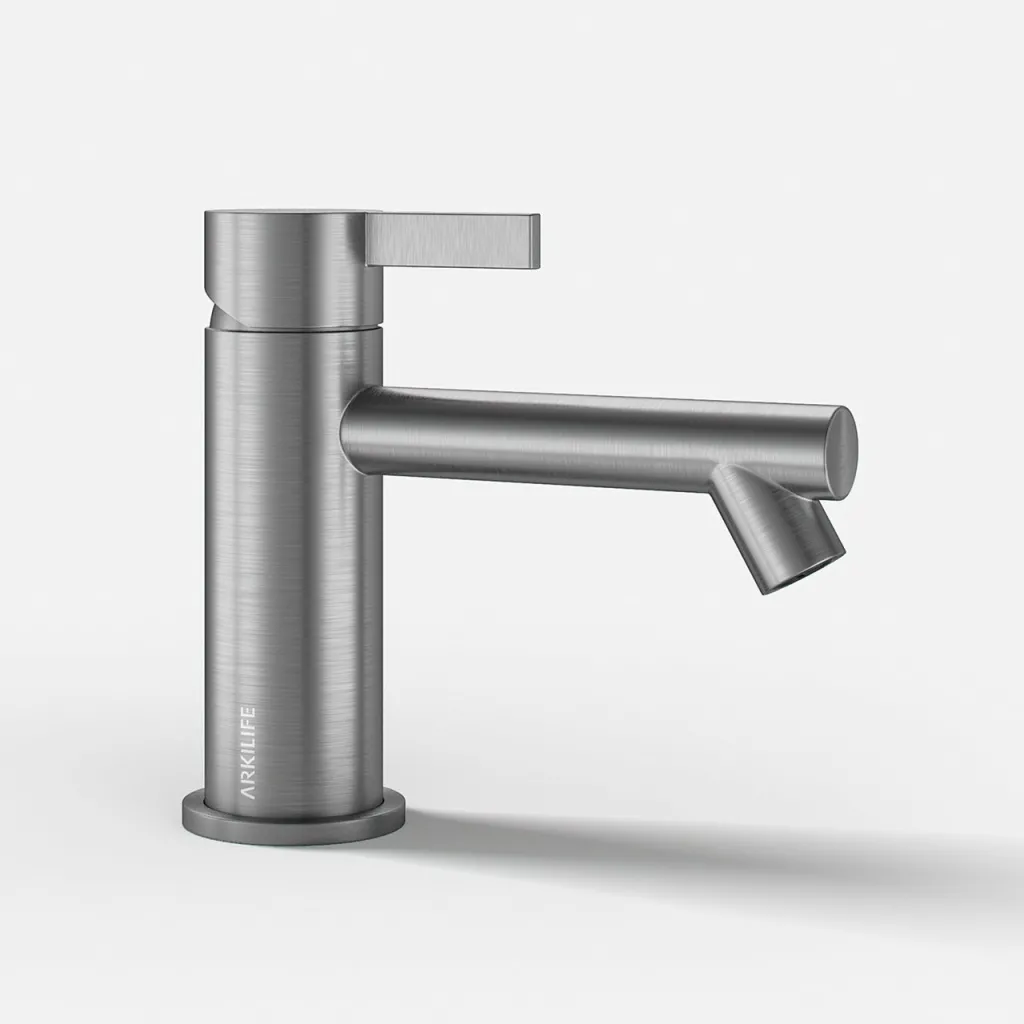 ArkiLife AVAO AA501 - S-size, Håndvaskarmatur, Børstet Rustfrit Stål