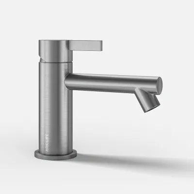 ArkiLife AVAO AA501 - S-size, Håndvaskarmatur, Børstet Rustfrit Stål