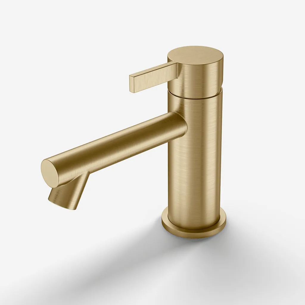ArkiLife AVAO AA501 - S-size, Håndvaskarmatur, PVD Børstet Messing  