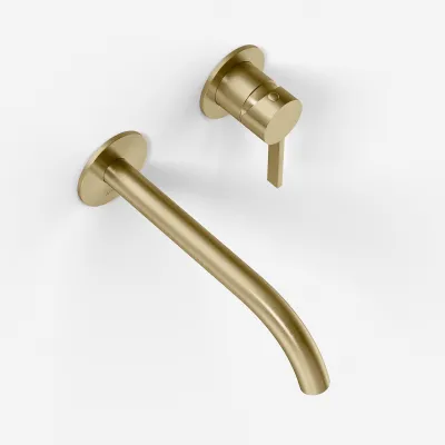 ArkiLife AVAO AA502 - Håndvaskarmatur m/22 cm tud, PVD Børstet Messing