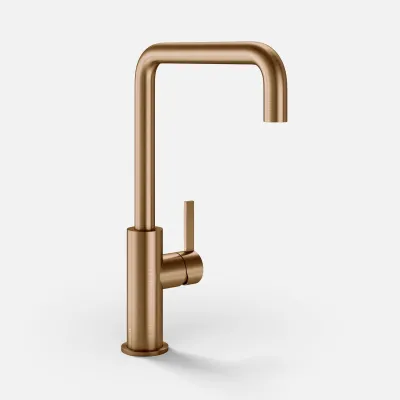 ArkiLife AVAO AAKV101 - Køkken bl.batt. m/22 cm. U-tud, PVD Børstet Kobber