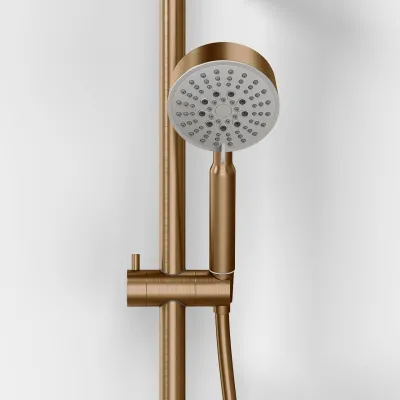 ArkiLife AVAO AABT900 - Termostatsæt Ø30 Wellness Rain, PVD Børstet Kobber