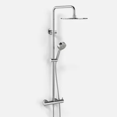 ArkiLife AVAO AABT900 - Termostatsæt Ø30 Wellness Rain m/EasyClean, Krom