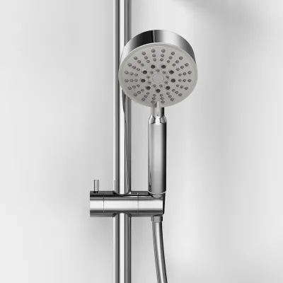 ArkiLife AVAO AABT900 - Termostatsæt Ø30 Wellness Rain m/EasyClean, Krom