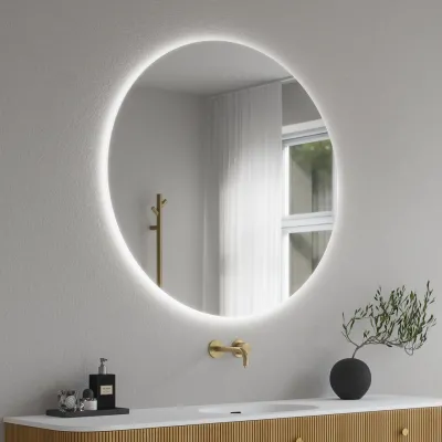 Pulcher Coco Backlight PM3-100 - Ø100 cm. LED Backlight-Spejl m/Antidug