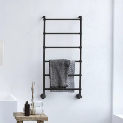 Vetro DeLuxe 442/6 - Vandbåren Håndklædetørrer, Matsort