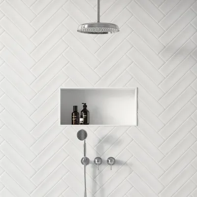 Hassel&Teudt HBR801 S04 - Brusesæt Ø31cm, Loft, Krom