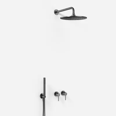 ArkiLife AVAO AA801 S02 - Ø30 Wellness Rain m/EasyClean, Stick, PVD Børstet Gunmetal